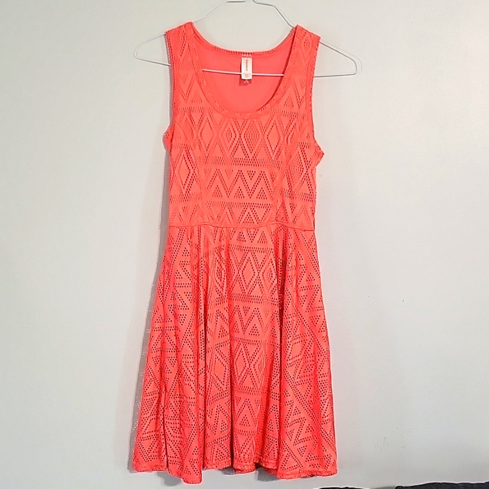 Orange dress